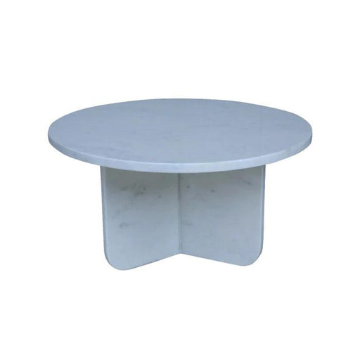 שולחן סלון שיש לבן SOHO - קארמה