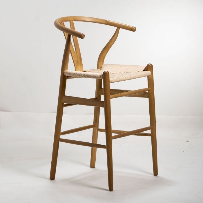 כיסא בר מעץ דגם ROBERT