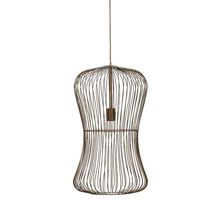 מנורת תליה ממתכת דגם VOLKAN