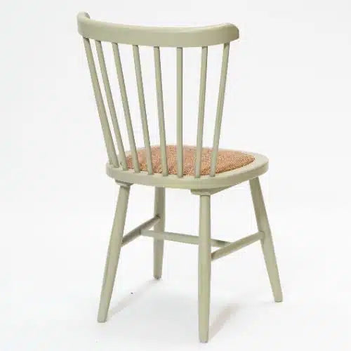 כסא אוכל עץ משולב ראטן MANIR