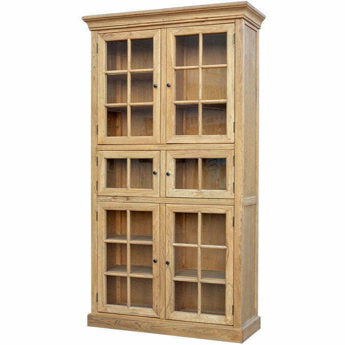 Robert ויטרינה מעץ בוקיצה מלא דגם