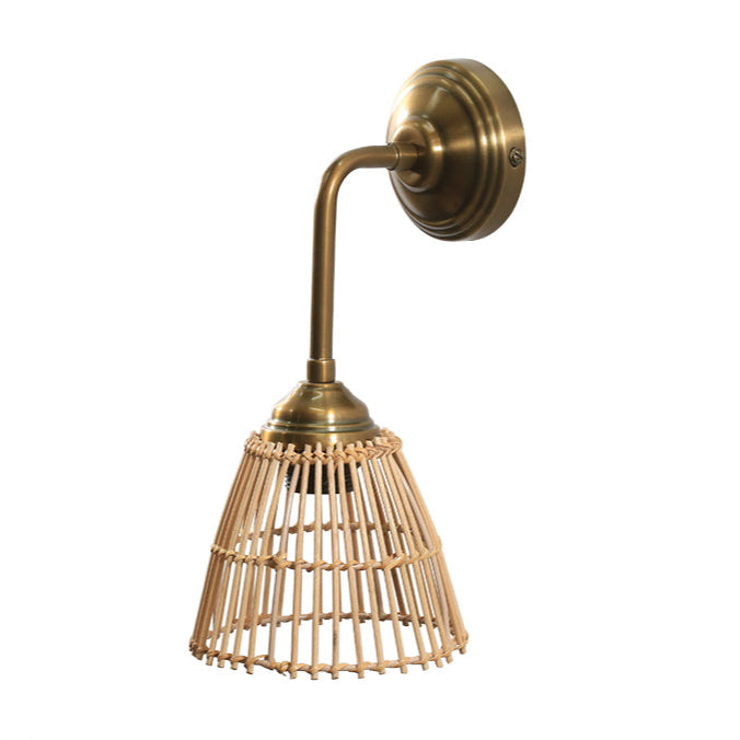 מנורת קיר ראטן דגם SHAYNA