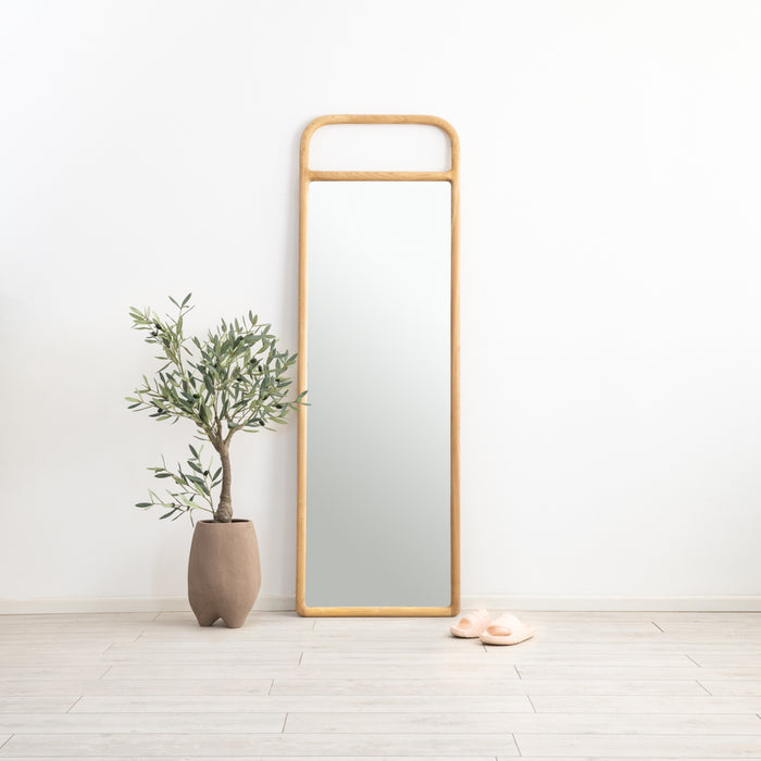 מראה מעץ דגם AMSTERDAM