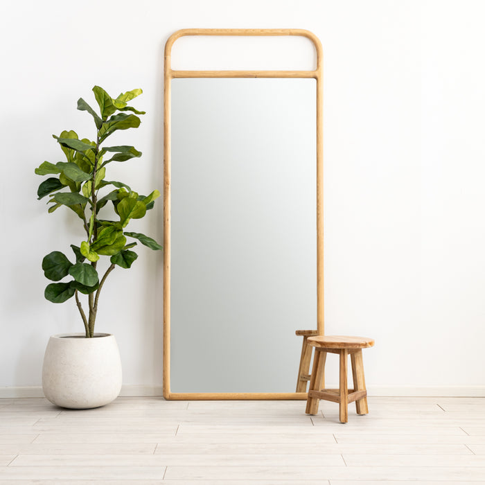 מראה מעץ דגם AMSTERDAM