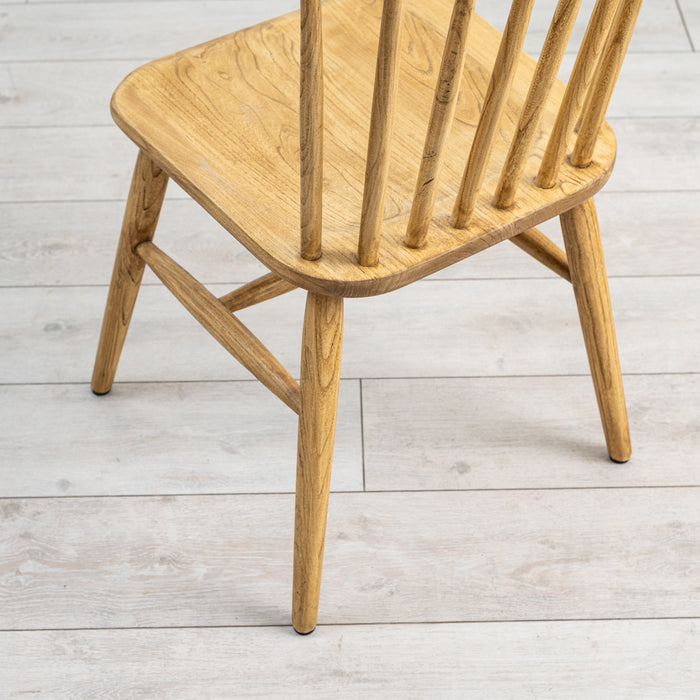 כיסא אוכל גב פסים דגם ALINA