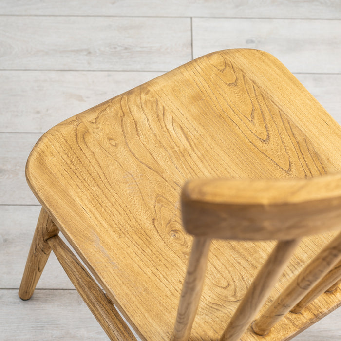 כיסא אוכל גב פסים דגם ALINA