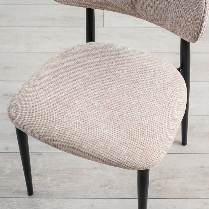 MONACO כיסא אוכל מרופד