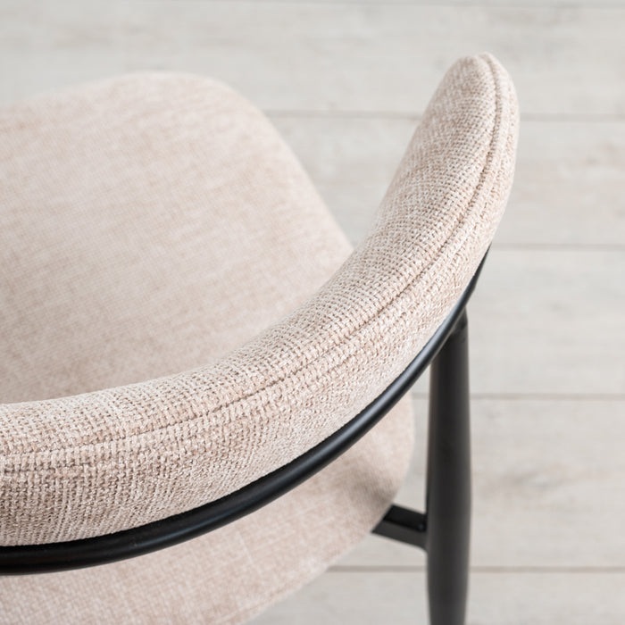 MONACO כיסא אוכל מרופד