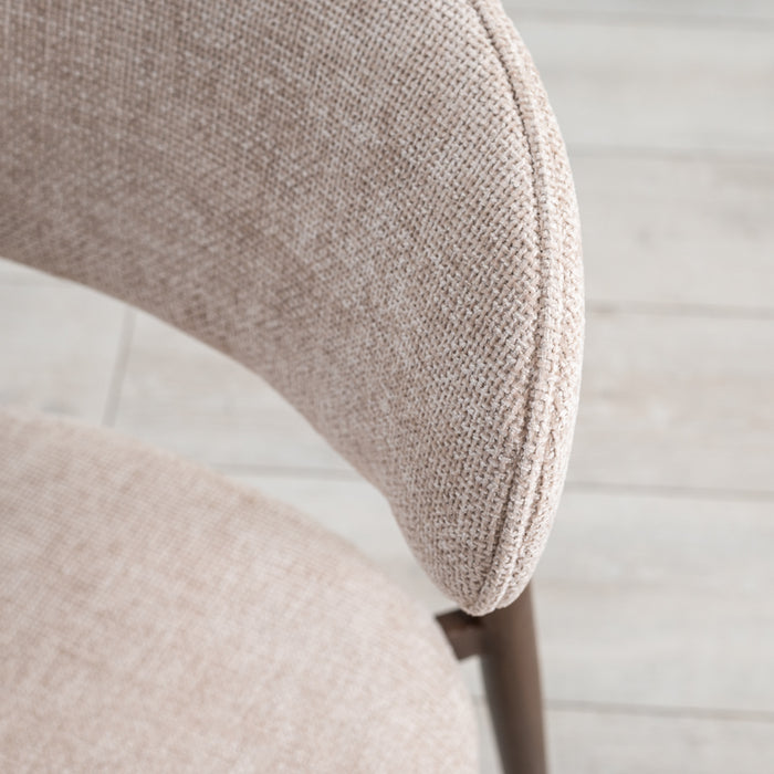 MONACO כיסא אוכל מרופד