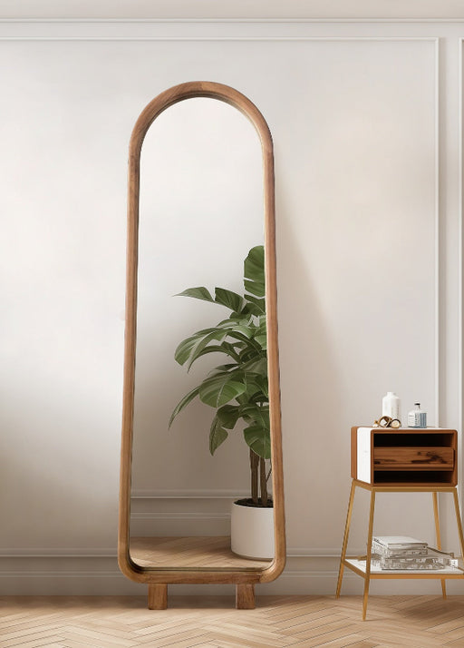 מראת גוף מעץ