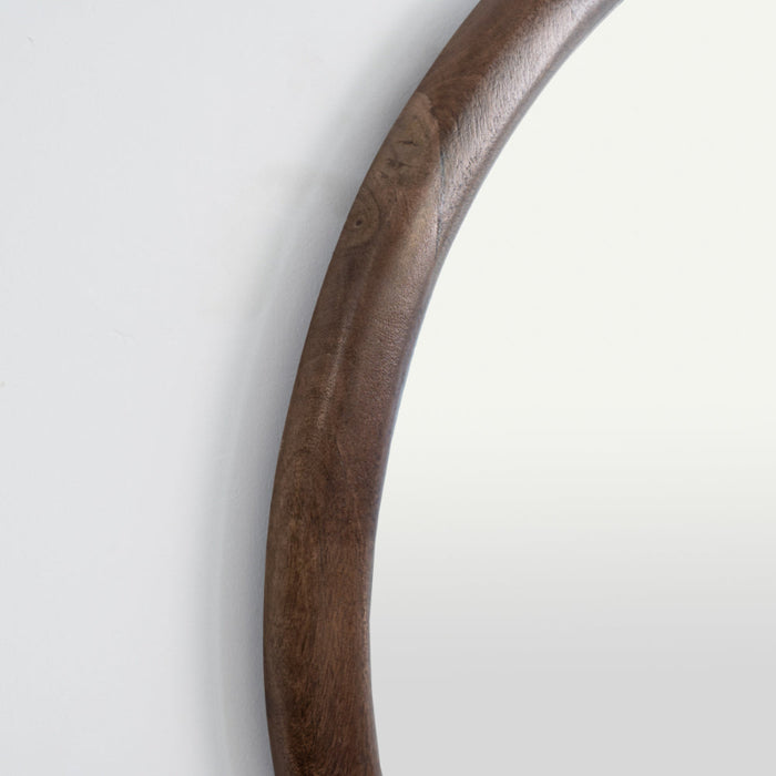 מראת עץ עגולה EMMY