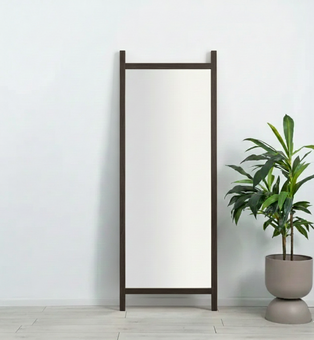 Jason מראת גוף מלבנית מעץ דגם