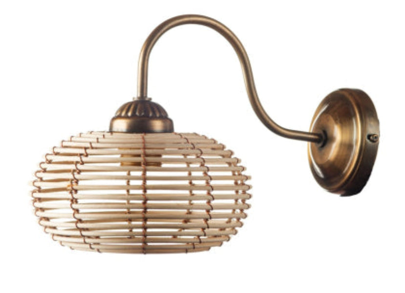 מנורת קיר ראטן דגם JIMI