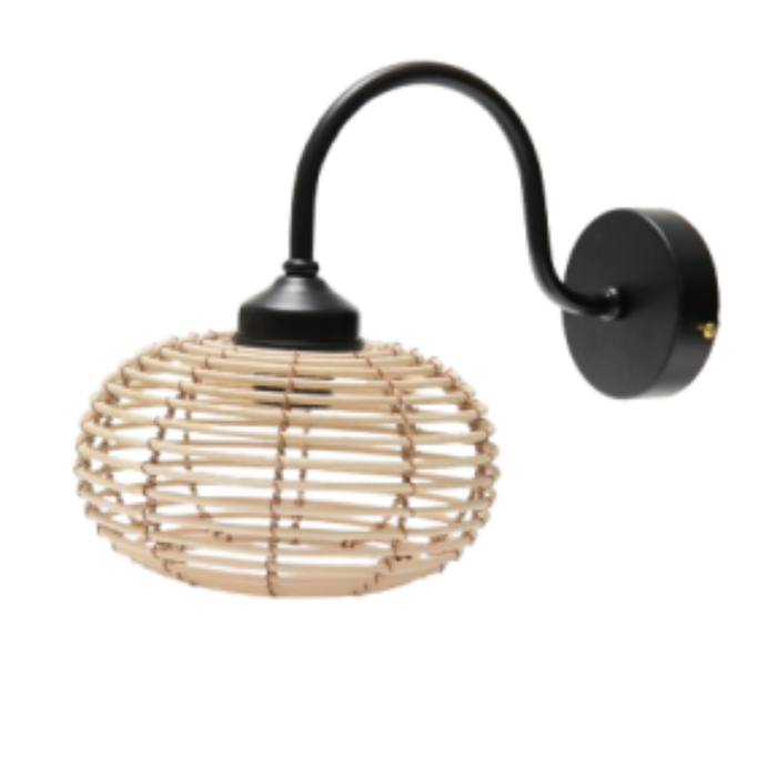 מנורת קיר ראטן דגם JIMI