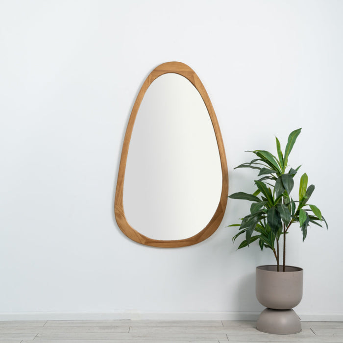 מראת גוף עץ אמורפית NALLA