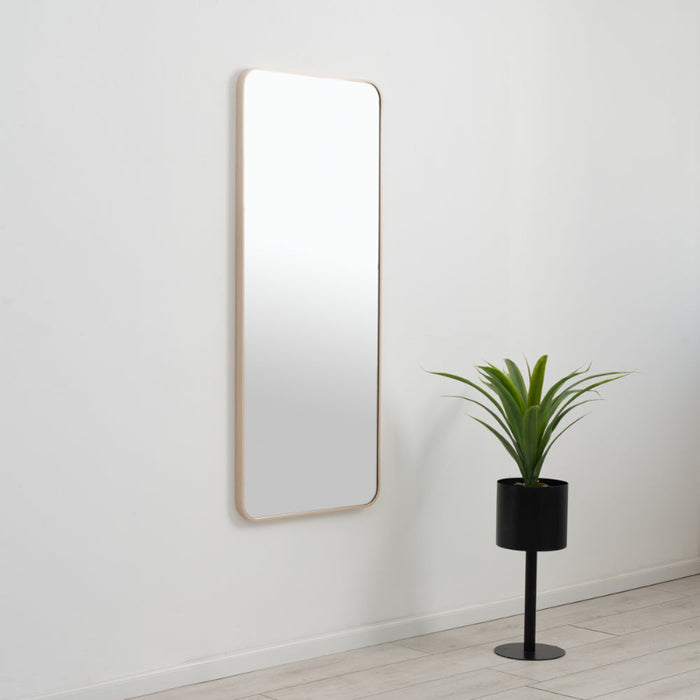 מראה מלבנית יפיפייה עם מסגרת אלומיניום  PS AYALA