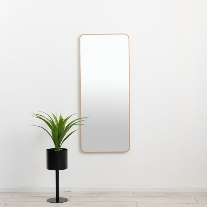 מראה מלבנית יפיפייה עם מסגרת אלומיניום  PS AYALA