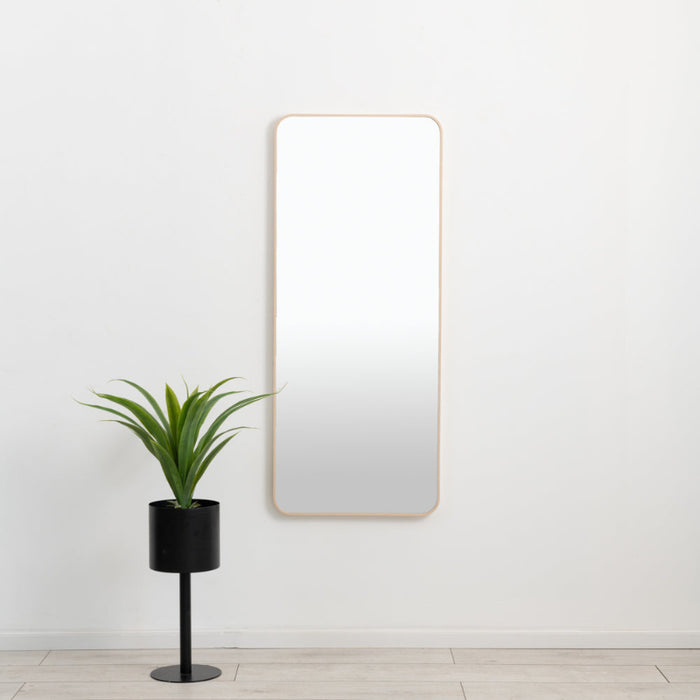 מראה מלבנית יפיפייה עם מסגרת אלומיניום  PS AYALA