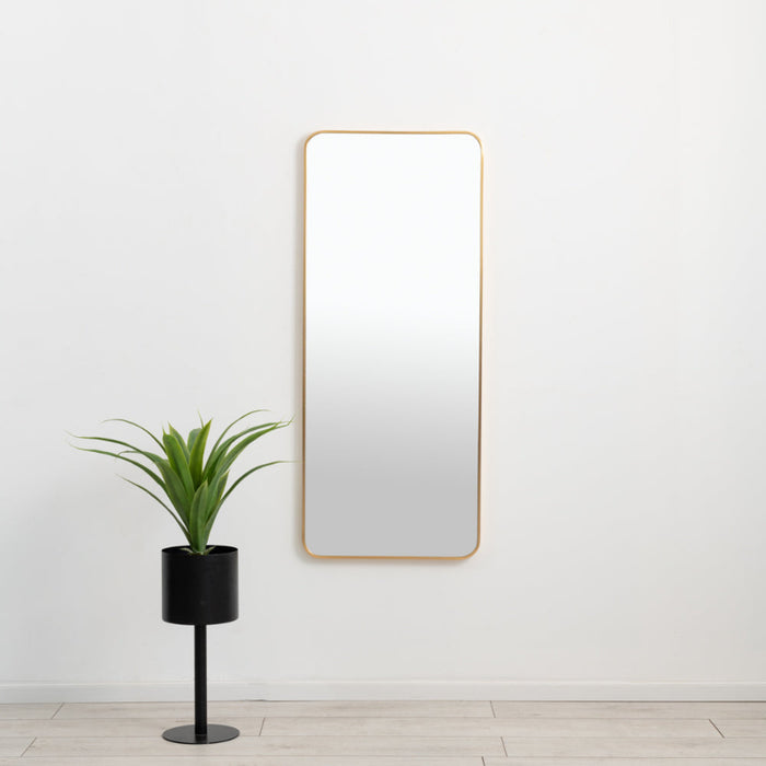 מראה מלבנית יפיפייה עם מסגרת אלומיניום  PS AYALA