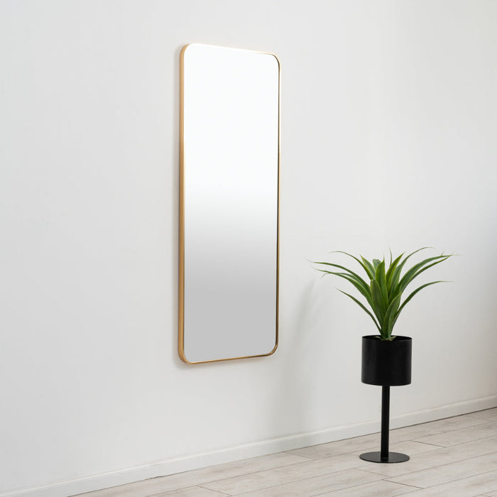 מראה מלבנית יפיפייה עם מסגרת אלומיניום  PS AYALA