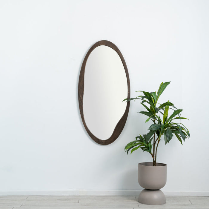 מראת עץ אמורפית ROLY