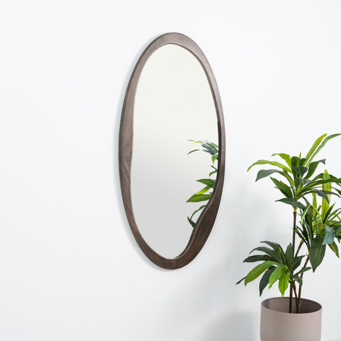 מראת עץ אמורפית ROLY