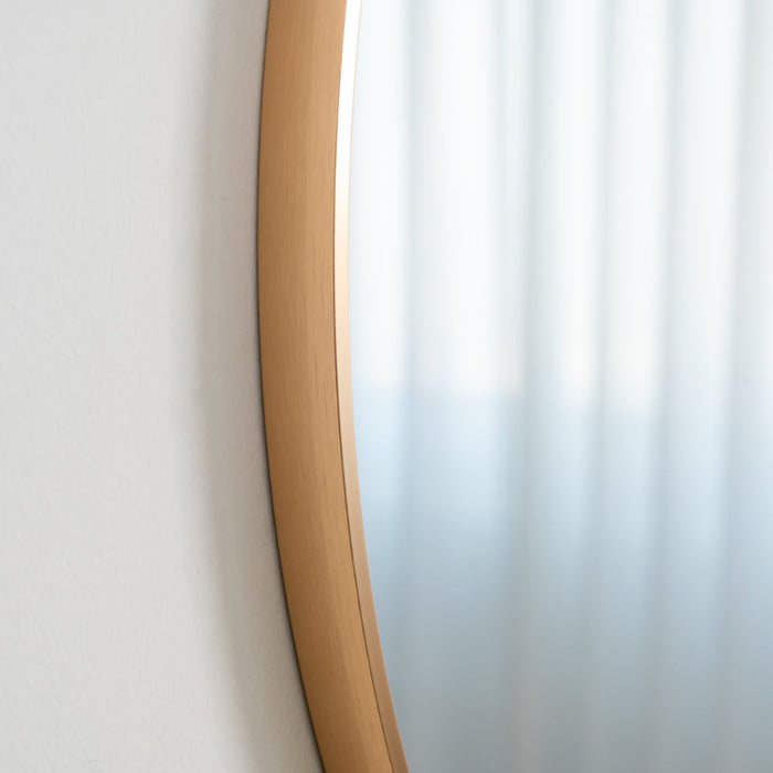 ST AYALA מראה על רגל ומסגרת אלומיניום ועיצוב קשת