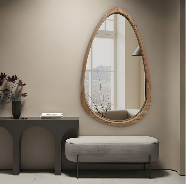 מראה אימורפית עץ דגם BITS