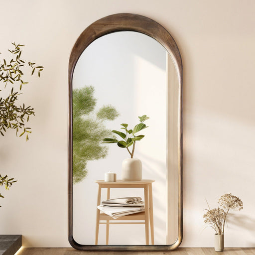 מראה קשת מעץ מלא