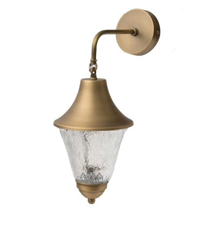 מנורת קיר זרוע פליז נחושת דגם MARIS