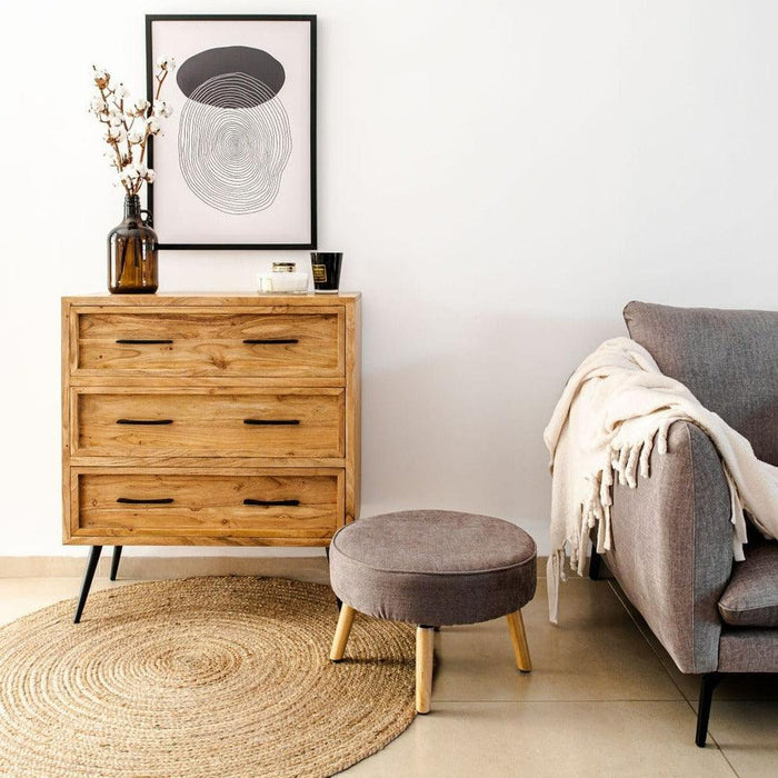 KOMO MEXICO שידה מעץ שיטה מלא - קארמה