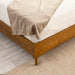 מיטה זוגית בעיצוב בוהו משולב ראטן R SAHARA - קארמה
