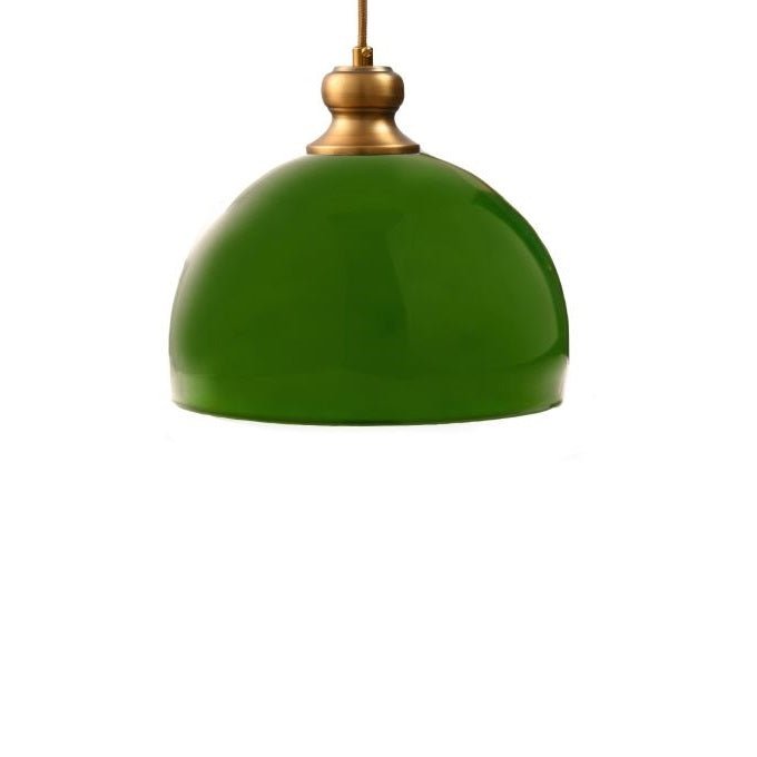 מנורה לתליה מעוצבת ובצבע ירוק GREEN