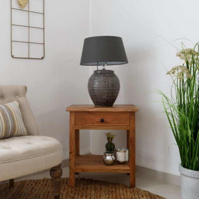 שידה צד מעץ שיטה מלא AMSTERDAM