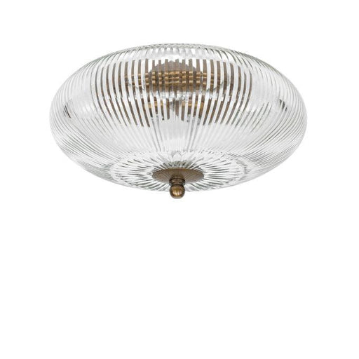 מנורה צמודת תקרה מזכוכית BRIT - קארמה