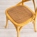 כיסא עץ טבעי לפינת אוכל CROSS - קארמה