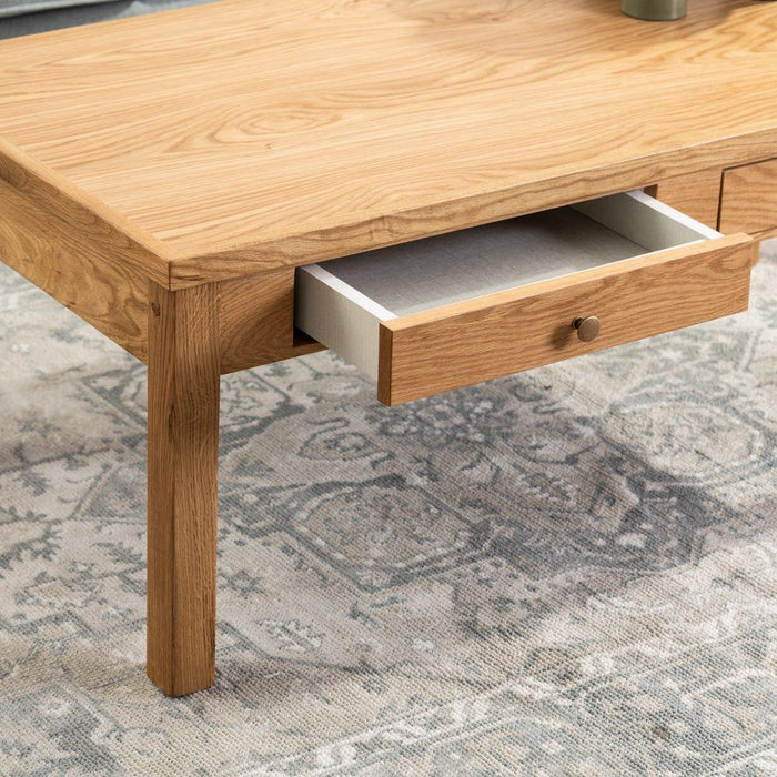 שולחן עץ מלבני לסלון GADI - קארמה