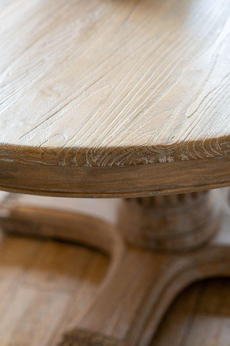 שולחן פינת אוכל כפרי עגול SCOTLAND - קארמה