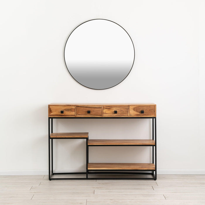 שידה מעץ שיטה מלא VALENCIA - קארמה