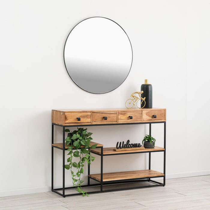 שידה מעץ שיטה מלא VALENCIA - קארמה